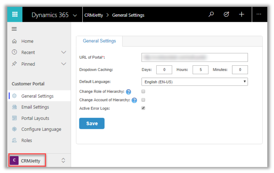 General Settings