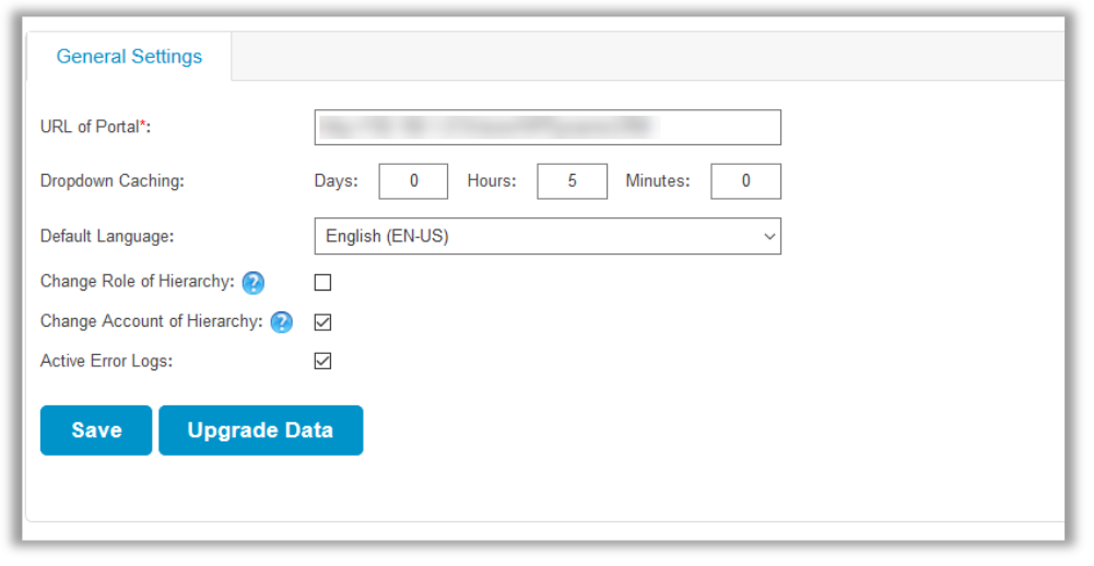 Upgrade Data