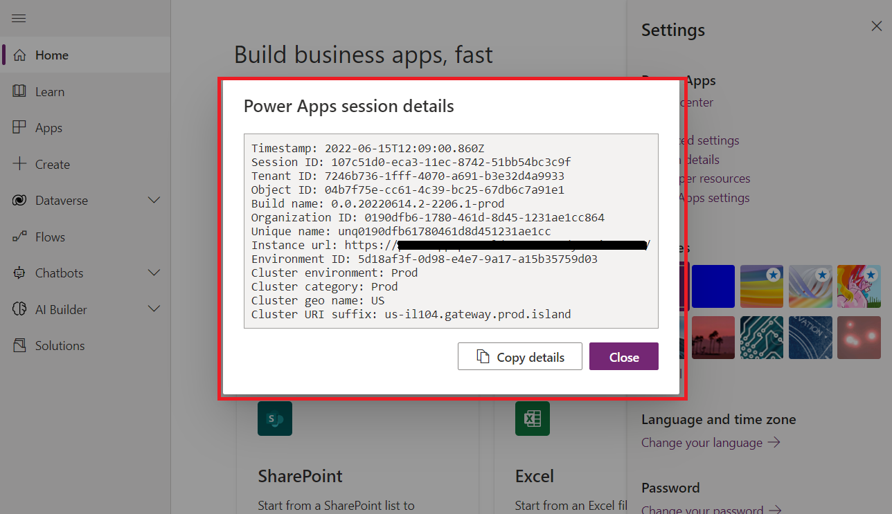 Session Details PowerApps-3