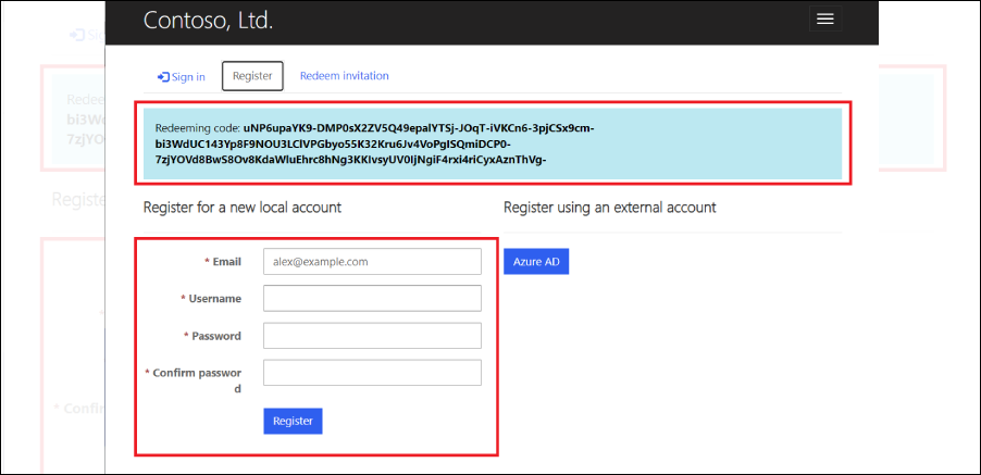 Send Portal Invitation Code-8