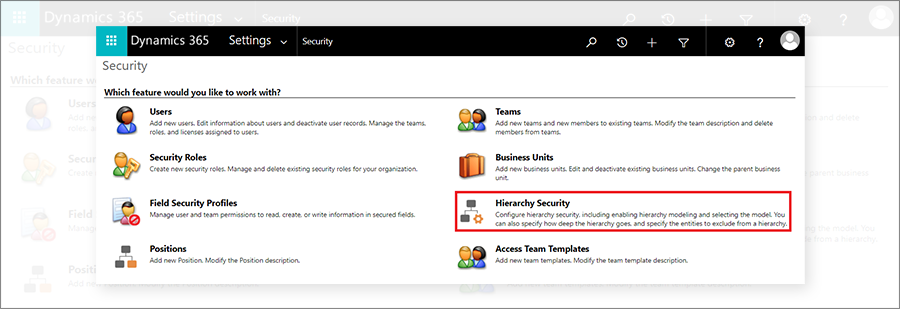 Hierarchysecurity