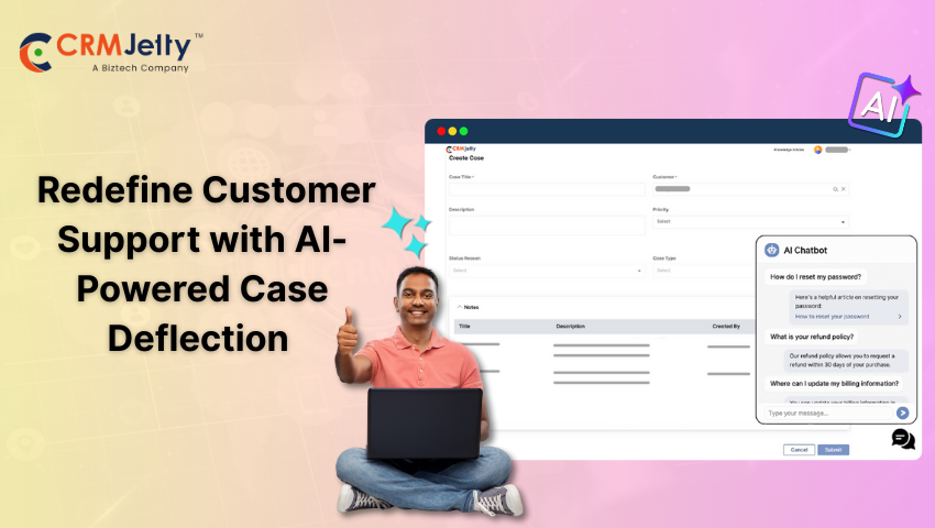 AI-Powered Case Deflection: How CRMJetty Portal + Salesforce Agentforce are Redefining Customer support