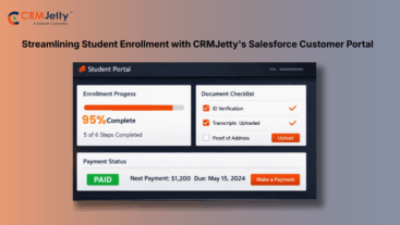Streamlining Student Enrollment with CRMJetty's Salesforce Customer Portal